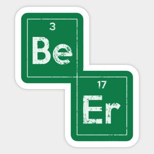 St Patricks Day Beer Elements Sticker